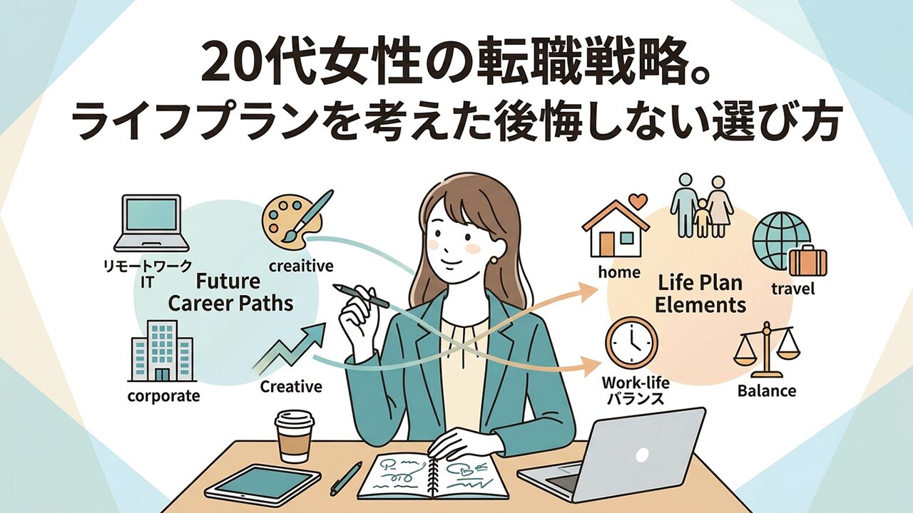 20代女性の転職とライフプラン